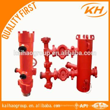 API 10 3/4'' casing double plug cement head